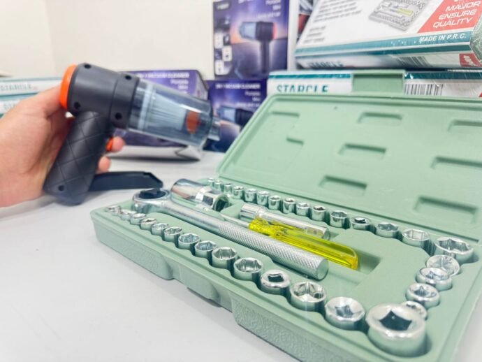 ⁦caisse 40p + aspirateur  علبة مفاتيح +مكنسة كهربائية صغيرة⁩ - الصورة ⁦2⁩